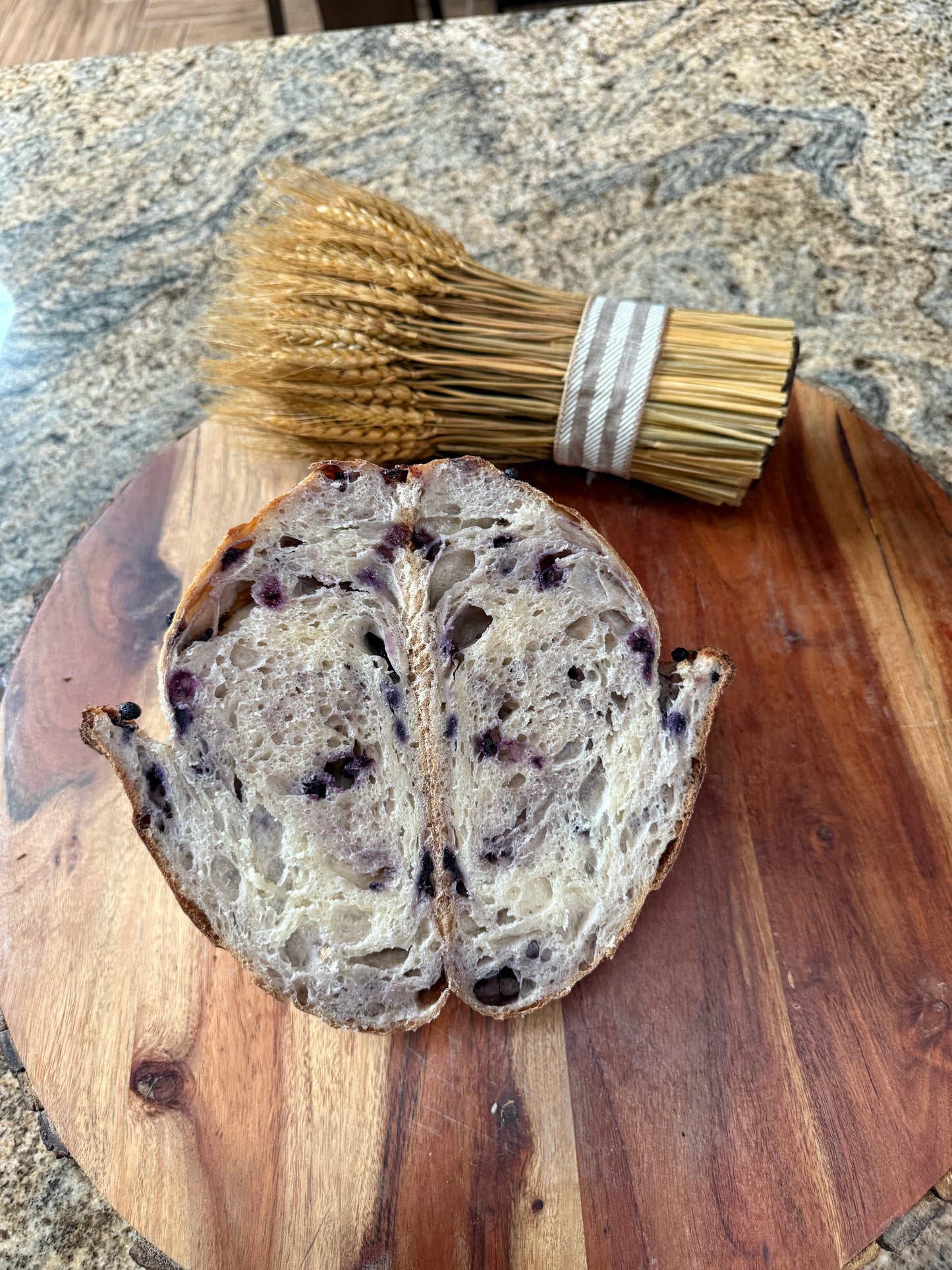 Blueberry Organic Sourdough Loaf